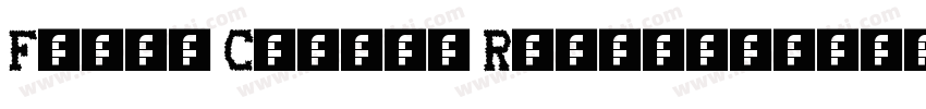 Fuzzy Cootie Regular字体转换